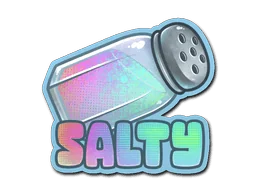 Aufkleber | Salzig (Holo)
