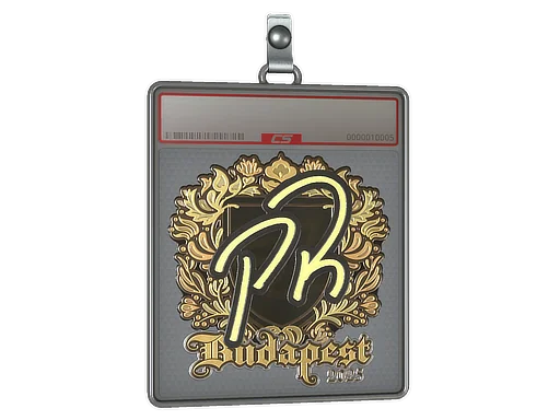 Sticker Slab | PR (Gold) | Budapest 2025
