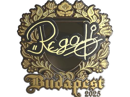 印花 | regali（金色）| 2025年布达佩斯锦标赛