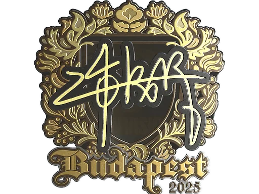 印花 | z4KR（金色）| 2025年布达佩斯锦标赛