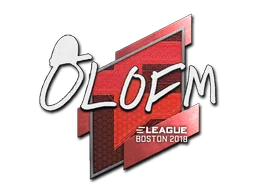 Pegatina | olofmeister | Boston 2018