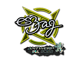 Sticker | es3tag (Glitter) | Antwerp 2022