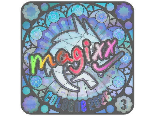 Pegatina | magixx (holográfica, con clasificación) | Colonia 2026