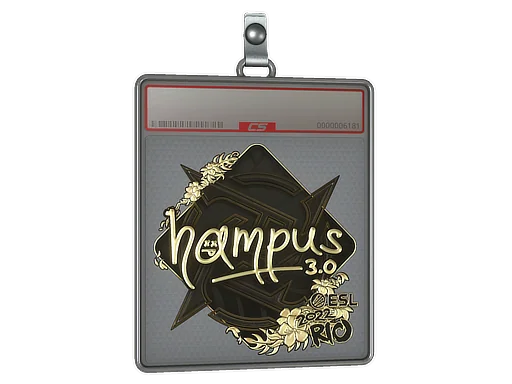 印花板 | hampus（金色）| 2022年里约热内卢锦标赛