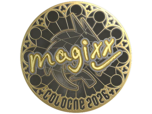Klistermärke | magixx (guld) | Cologne 2026
