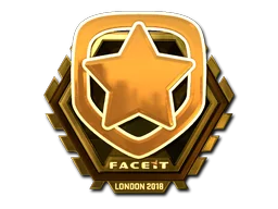 Pegatina | Gambit Esports (dorada) | Londres 2018