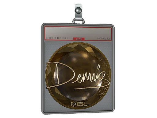 Aufkleberhülle | dennis (Gold) | Kattowitz 2019