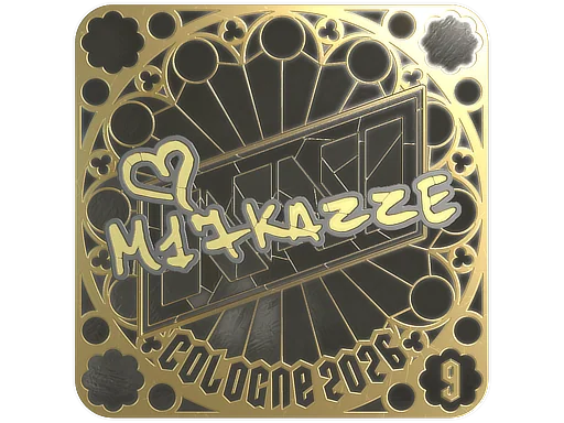 Naklejka | makazze (złota, rankingowa) | Kolonia 2026