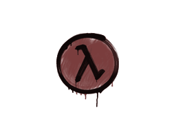Sealed Graffiti | Lambda (Brick Red)