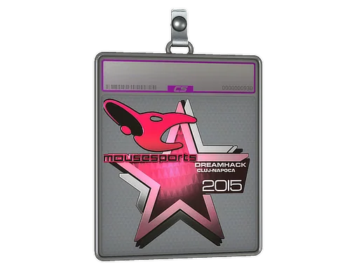 Klistermärkesfodral | mousesports (Foil) | Cluj-Napoca 2015