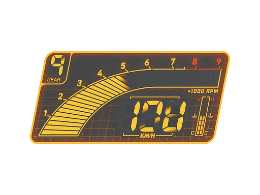 Sticker | Digital Dashboard (Lenticular)