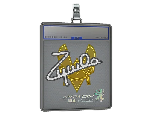 Placa de pegatinas | ZywOo | Amberes 2022