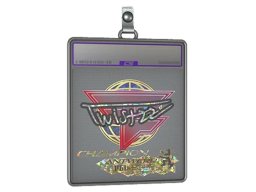 Placa de pegatinas | Twistzz (purpurina, campeón) | Amberes 2022