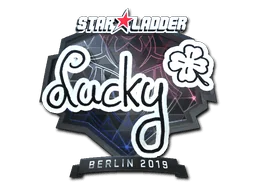 Aufkleber | Lucky (Glanz) | Berlin 2019