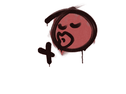 Sealed Graffiti | Smooch (Blood Red)