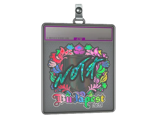 Sticker Slab | nota (Holo) | Budapest 2025