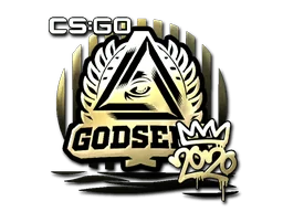 Naklejka | GODSENT (złota) | RMR 2020
