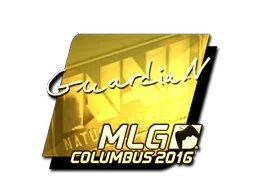 Naklejka | GuardiaN (złota) | MLG Columbus 2016