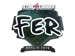 Aufkleber | fer (Glanz) | Berlin 2019