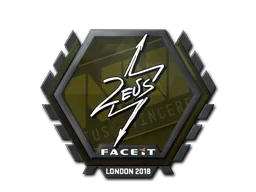 Klistermärke | Zeus | London 2018