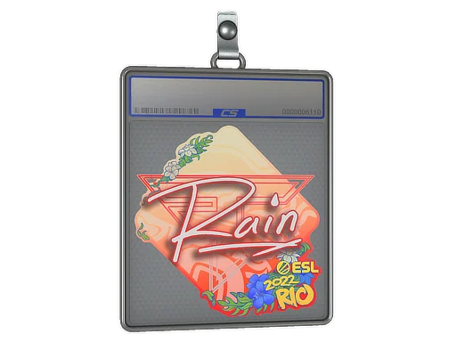 Sticker Slab | rain | Rio 2022