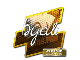Aufkleber | byali (Glanz) | Atlanta 2017