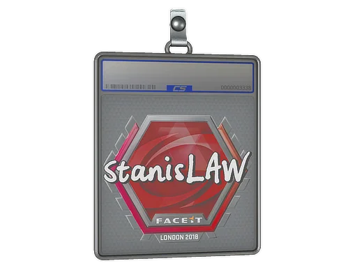 Placa de Adesivo | stanislaw | Londres 2018