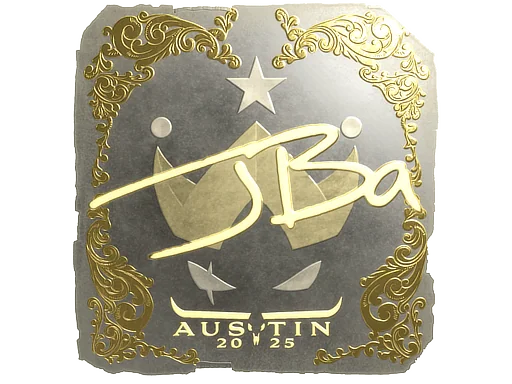 Naklejka | JBa (złota) | Austin 2025