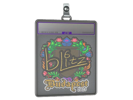 Placa de Adesivo | bLitz (Bordado) | Budapeste 2025