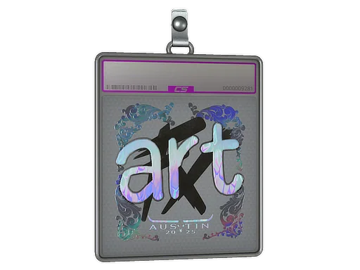 Sticker Slab | arT (Holo) | Austin 2025