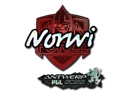 Sticker | Norwi (Glitter) | Antwerp 2022
