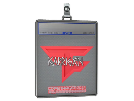 Placa de Adesivo | karrigan | Copenhague 2024