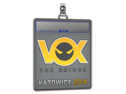 Klistermärkesfodral | Vox Eminor | Katowice 2014