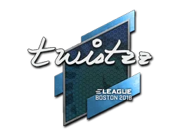 Naklejka | Twistzz | Boston 2018