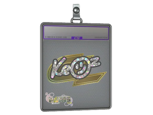 Klistermärkesfodral | Keoz (Glitter) | Paris 2023