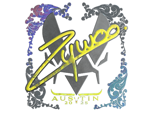 Adesivo | ZywOo (Holográfico) | Austin 2025