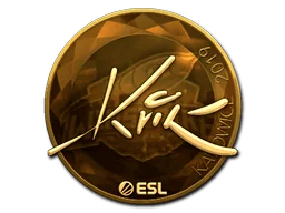 印花 | Kvik（金色）| 2019年卡托维兹锦标赛