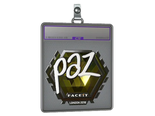 Aufkleberhülle | paz (Glanz) | London 2018