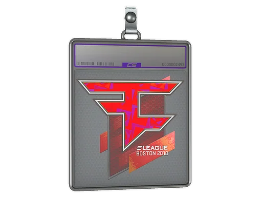 Placa de Adesivo | FaZe Clan (Holográfico) | Boston 2018