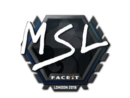 Klistermärke | MSL | London 2018