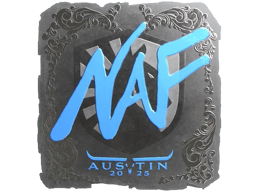 Adesivo | NAF (Brilhante) | Austin 2025