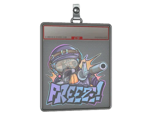 Sticker Slab | Freeze (Lenticular)
