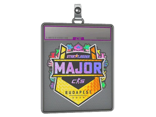 Klistermärkesfodral | StarLadder (holo) | Budapest 2025