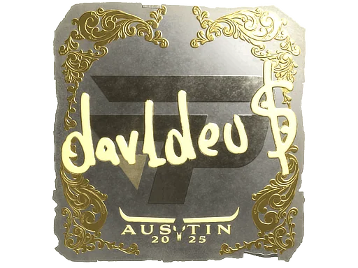 印花 | dav1deuS(金色)| 2025年奥斯汀锦标赛