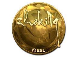 印花 | zhokiNg（金色）| 2019年卡托维兹锦标赛