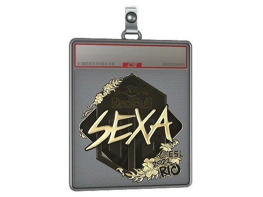 Sticker Slab | nexa (Gold) | Rio 2022