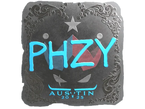 Aufkleber | phzy (Glanz) | Austin 2025