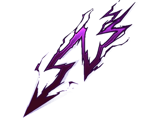 Aufkleber | Blitz (Glanz)