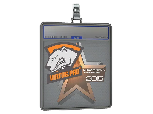 Placa de pegatinas | Virtus.Pro | Cluj-Napoca 2015