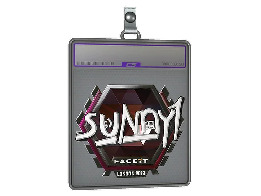 Placa de pegatinas | suNny (reflectante) | Londres 2018